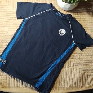 Scotland Blue Short Sleeve Shirt Size S